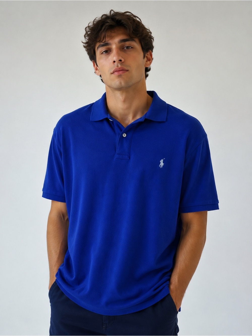 Ralph Lauren Royal‎ Blue Polo with Embroidered Pony